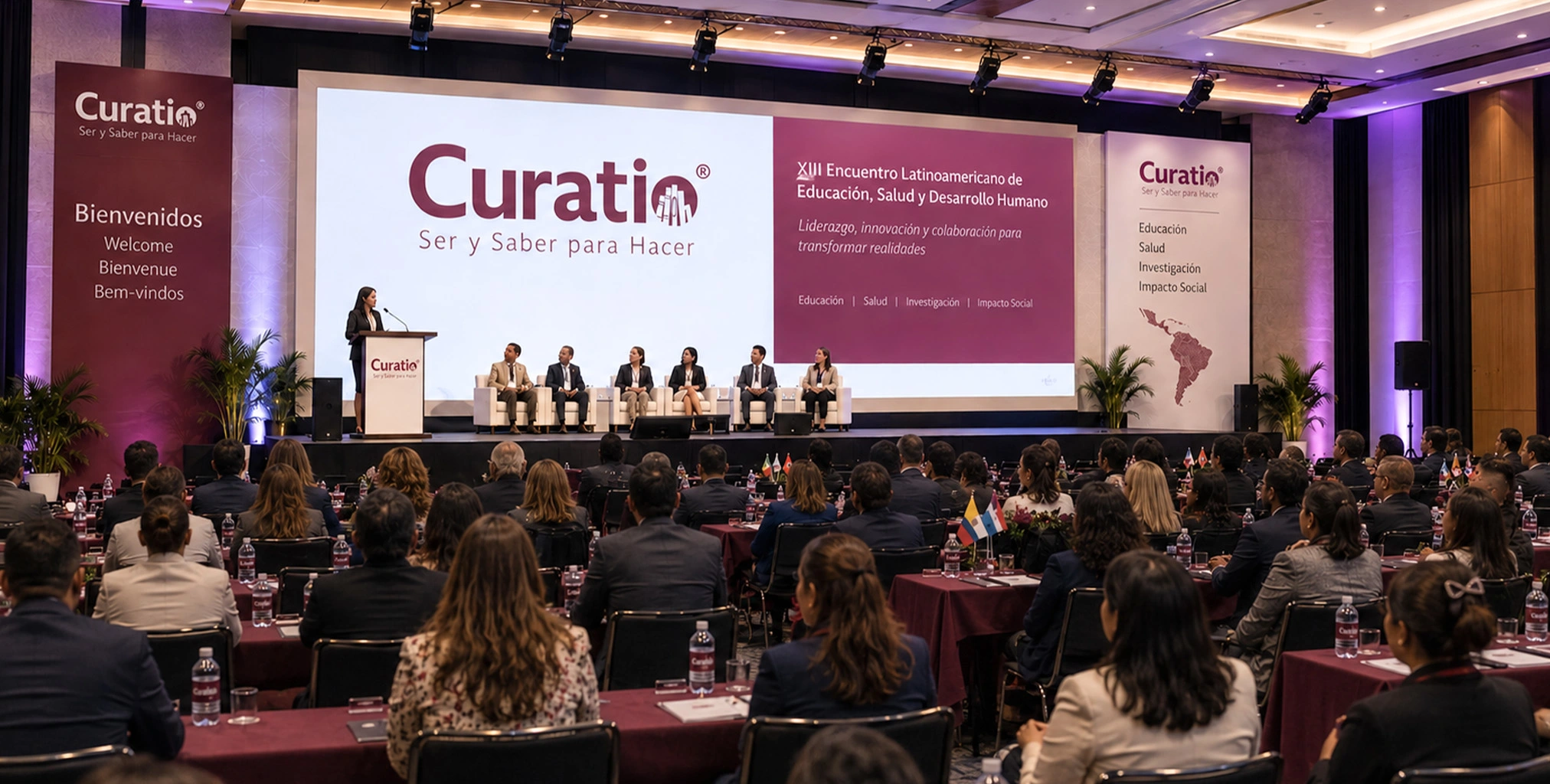 Evento académico de Curatio